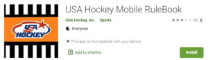 USA Hokey Official Rules Mobile AP